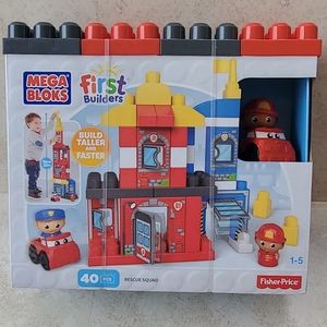 Mega Bloks First Builders Rescue Squad